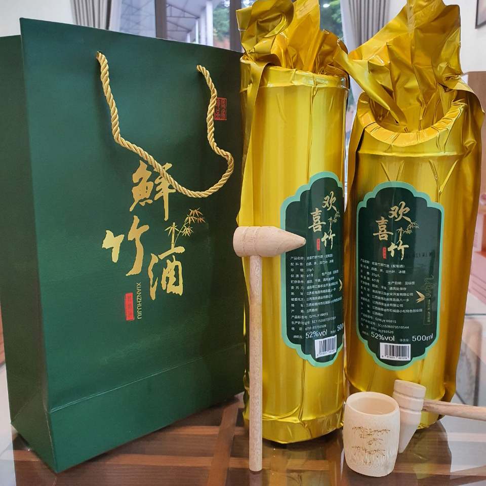 Rượu mao đài ống tre - Danh tửu nổi tiếng của Trung Quốc
