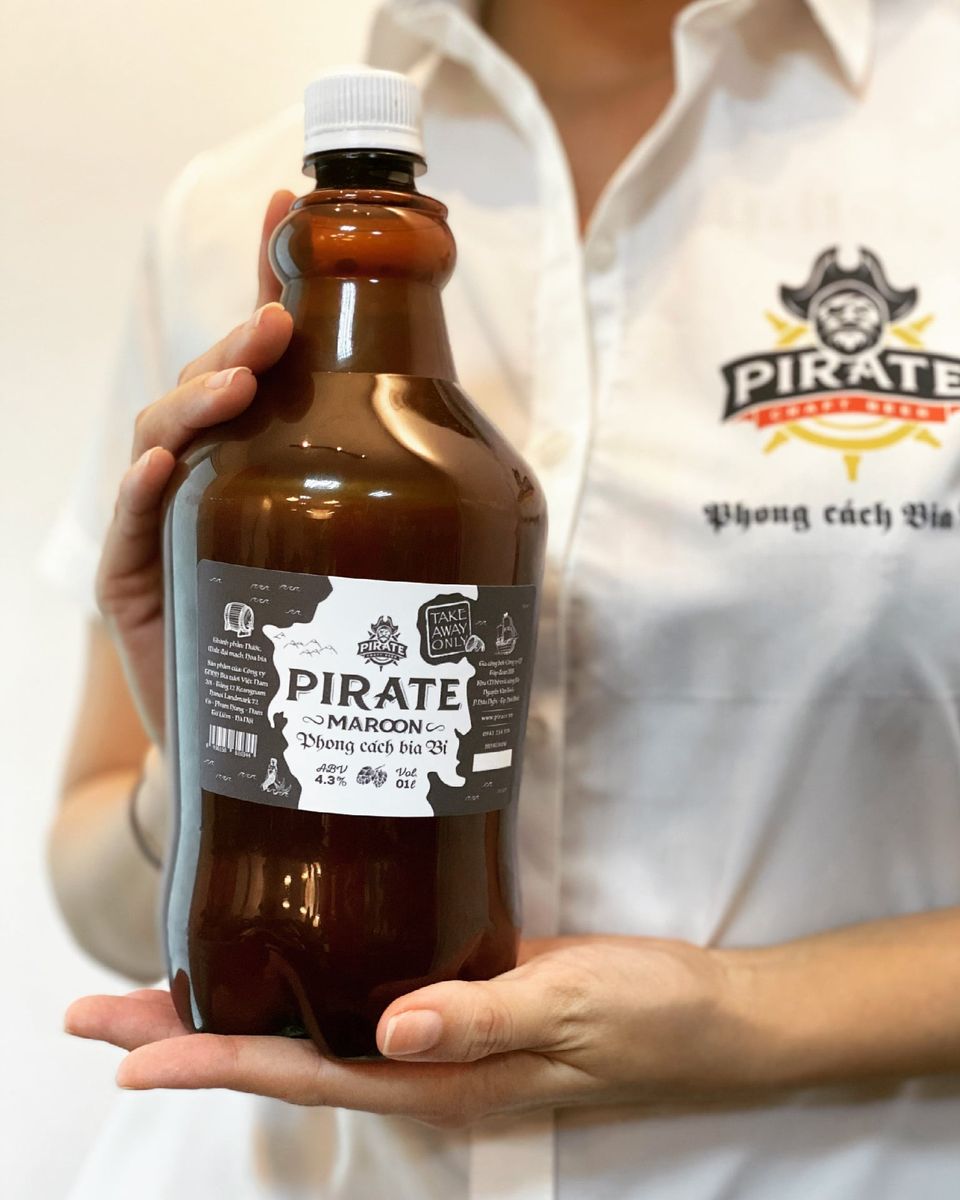 Bia thủ công Pirate tốt cho sức khỏe